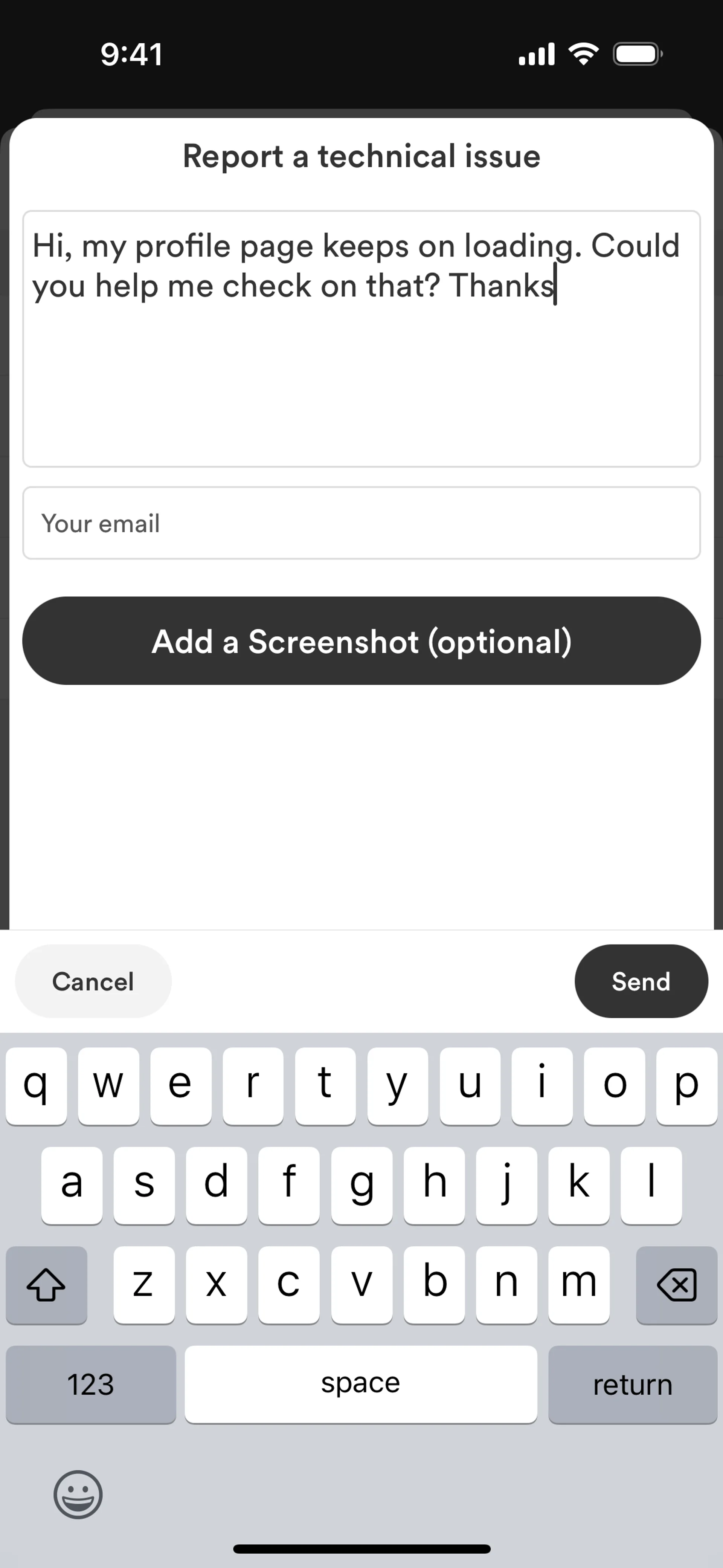 Bumble — Social скриншот интерфейса