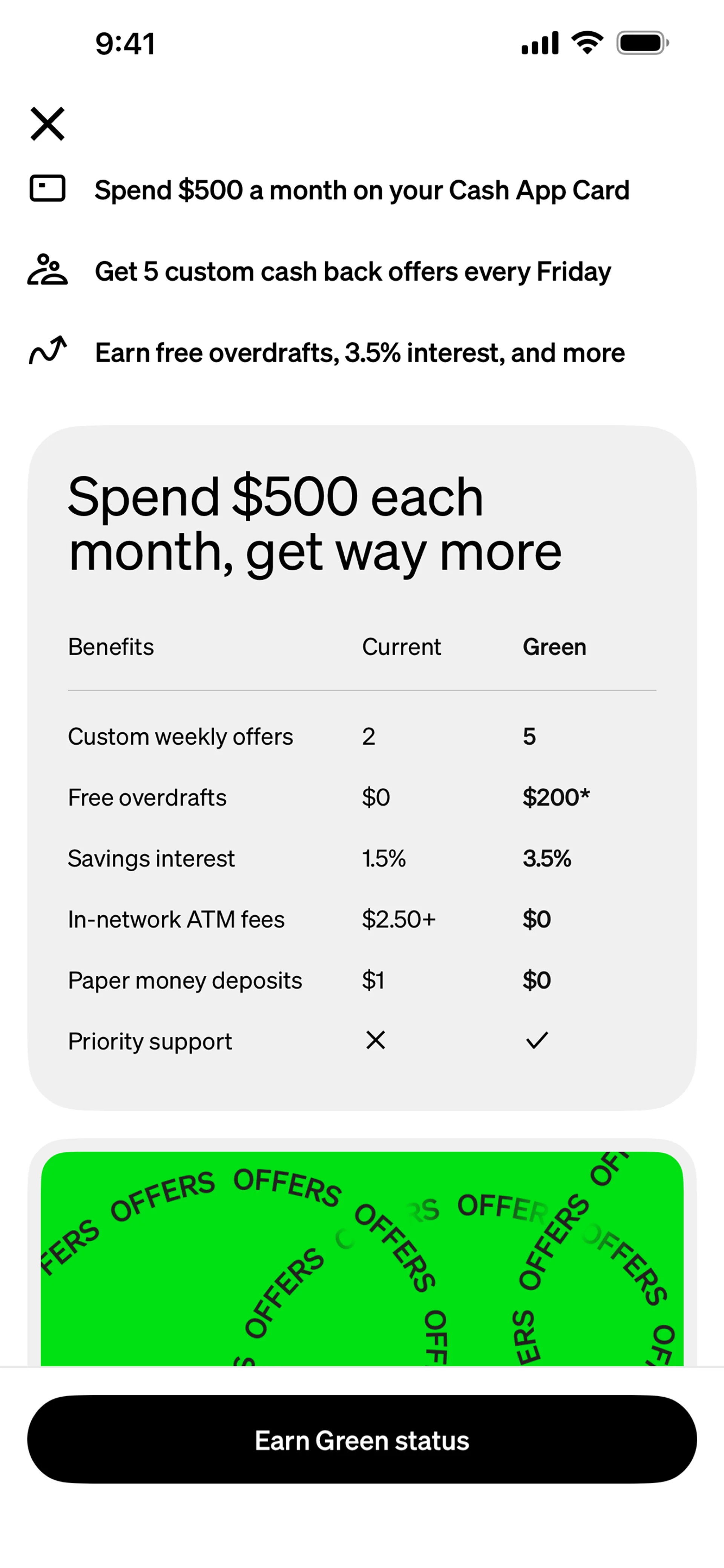 Cash App — Fintech скриншот интерфейса