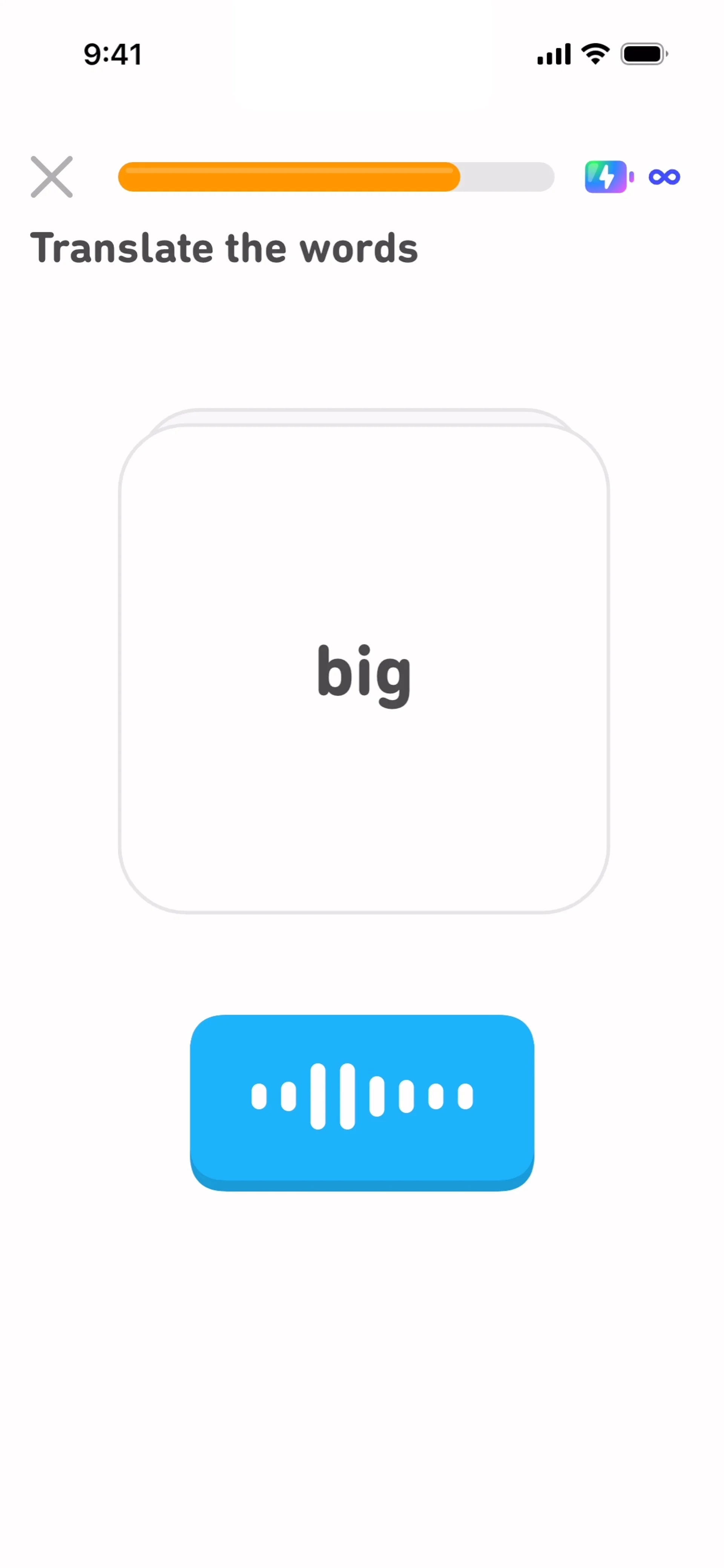 Duolingo — Education скриншот интерфейса