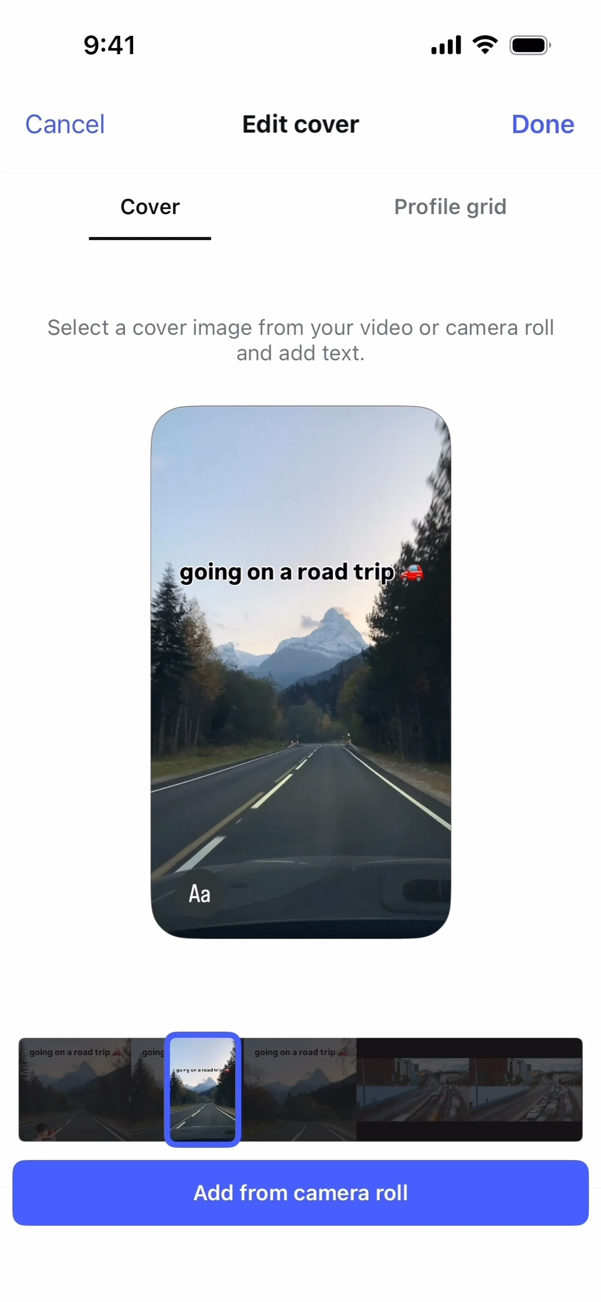 Instagram — Social скриншот интерфейса