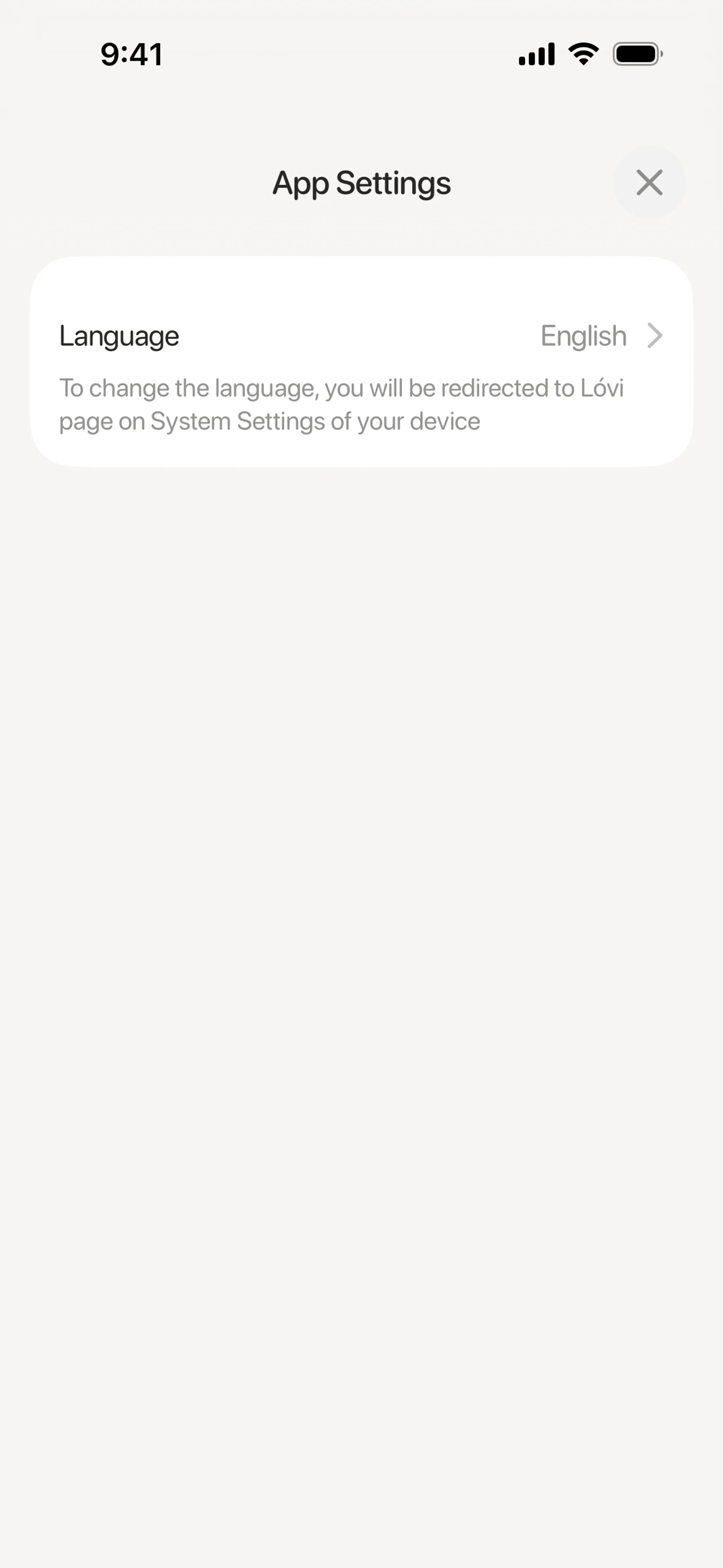 lovi-ios — Other скриншот интерфейса