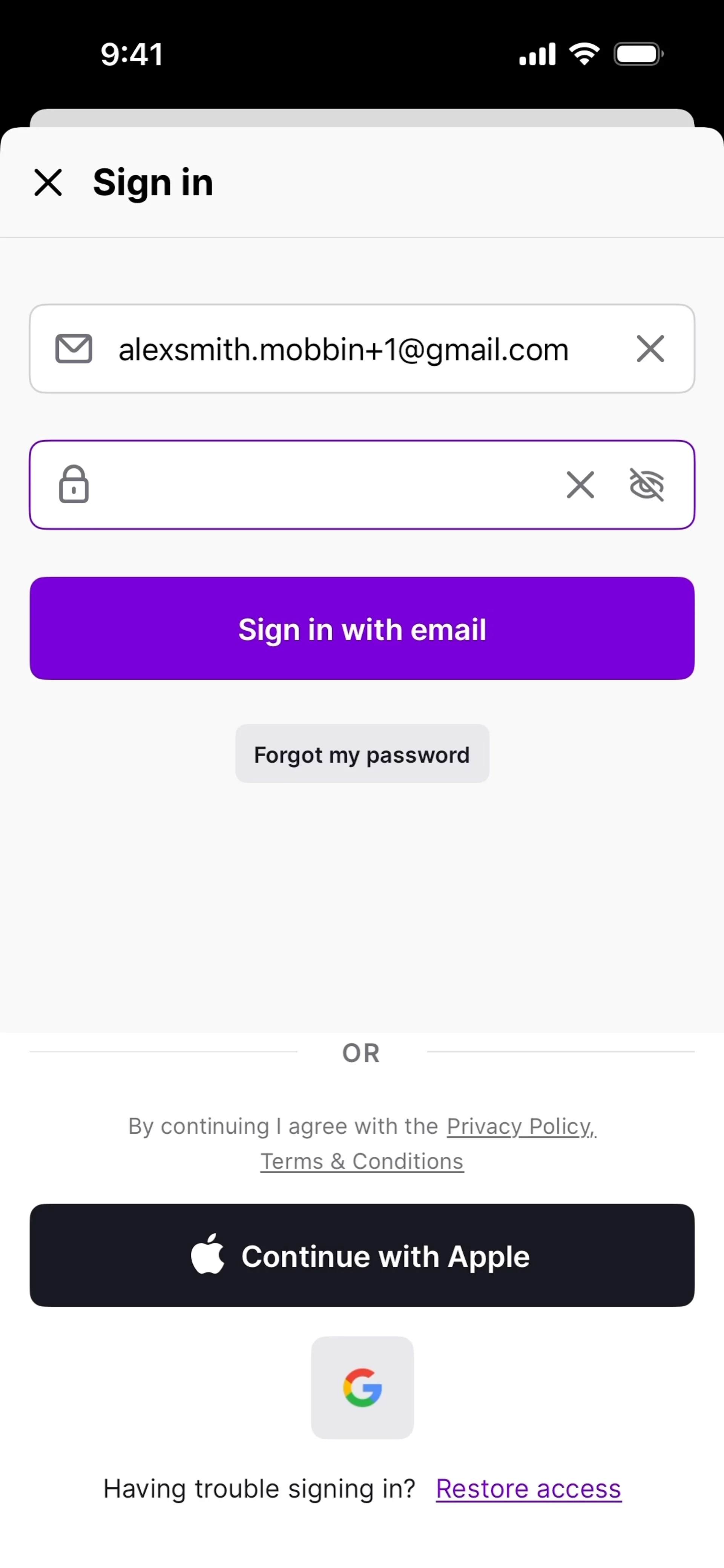 nibble-ios — Food & Drink скриншот интерфейса
