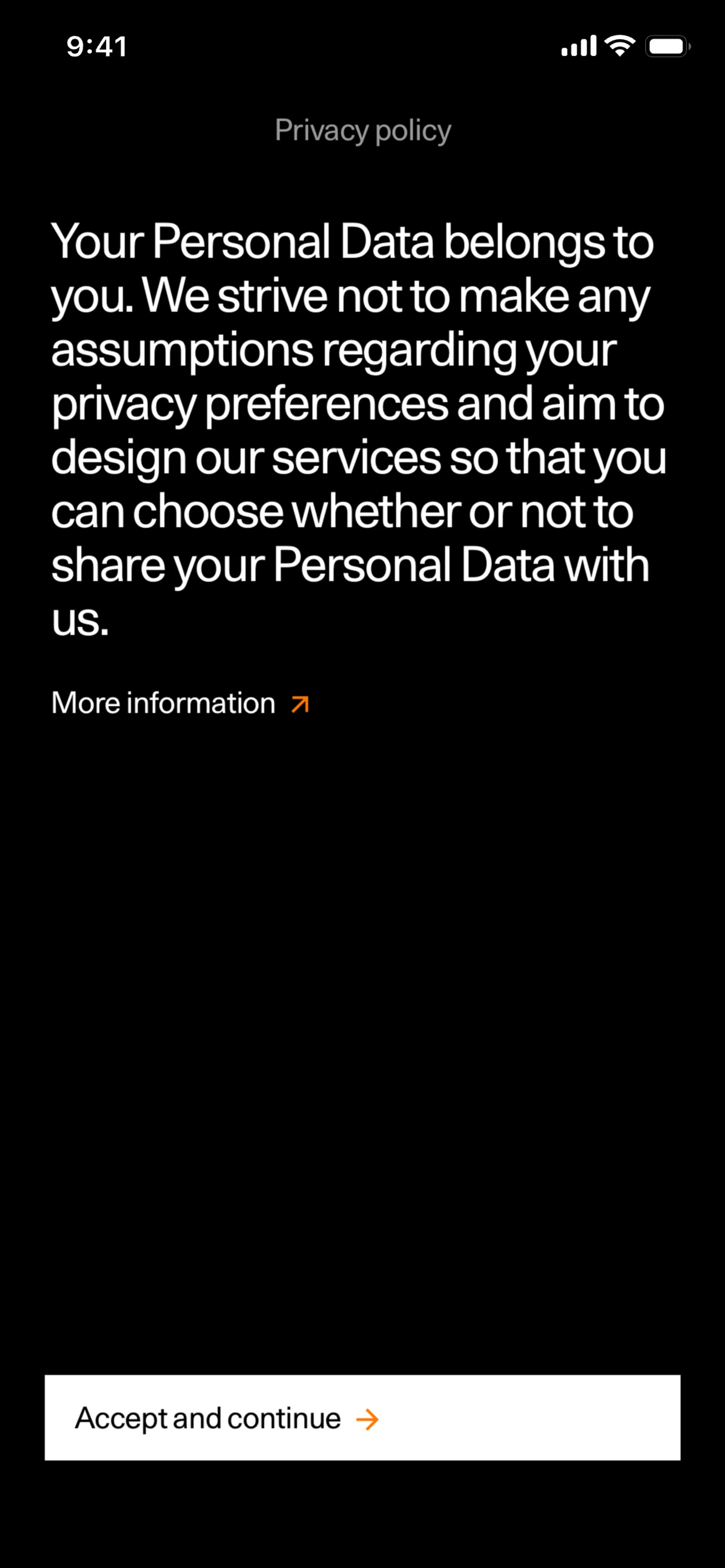 polestar-ios — Other скриншот интерфейса