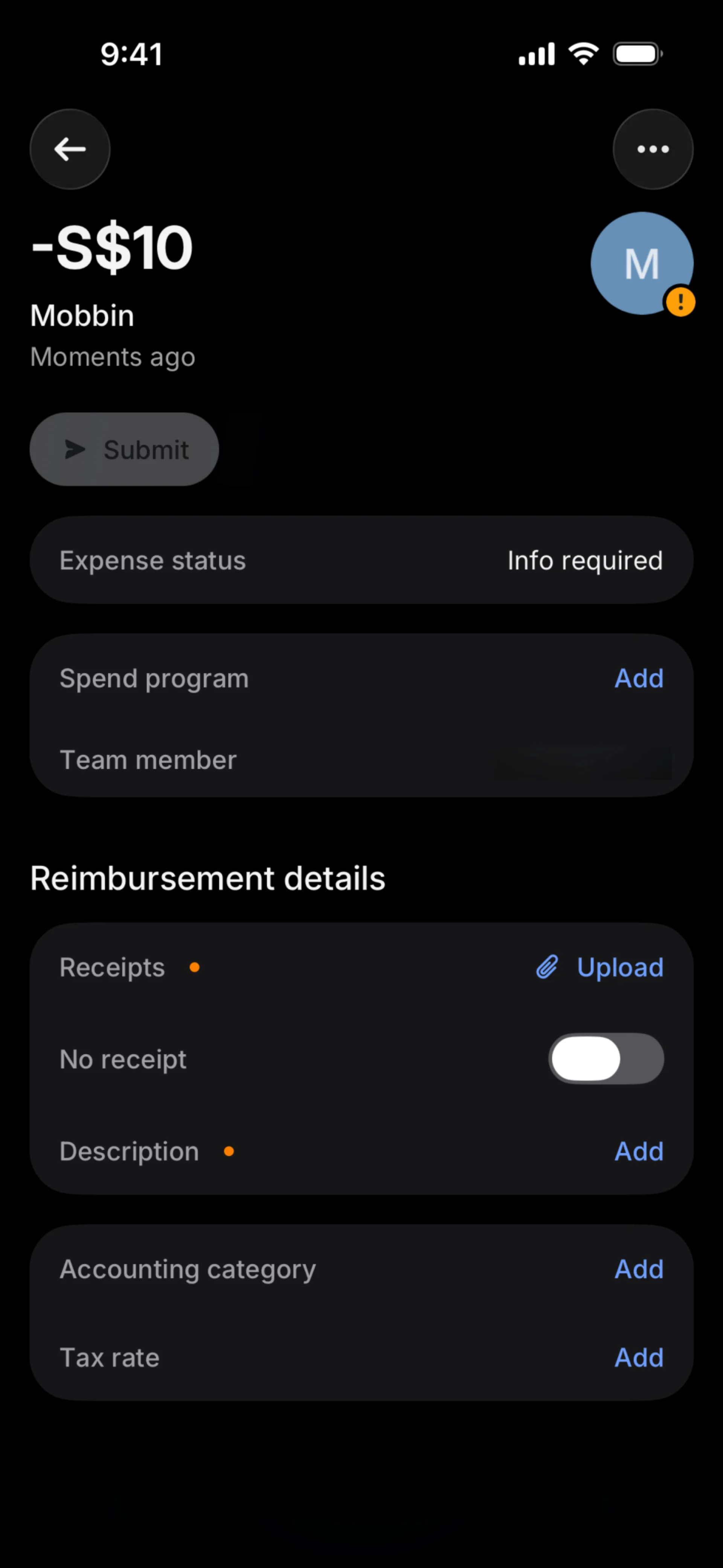 revolut-business-ios — Fintech скриншот интерфейса