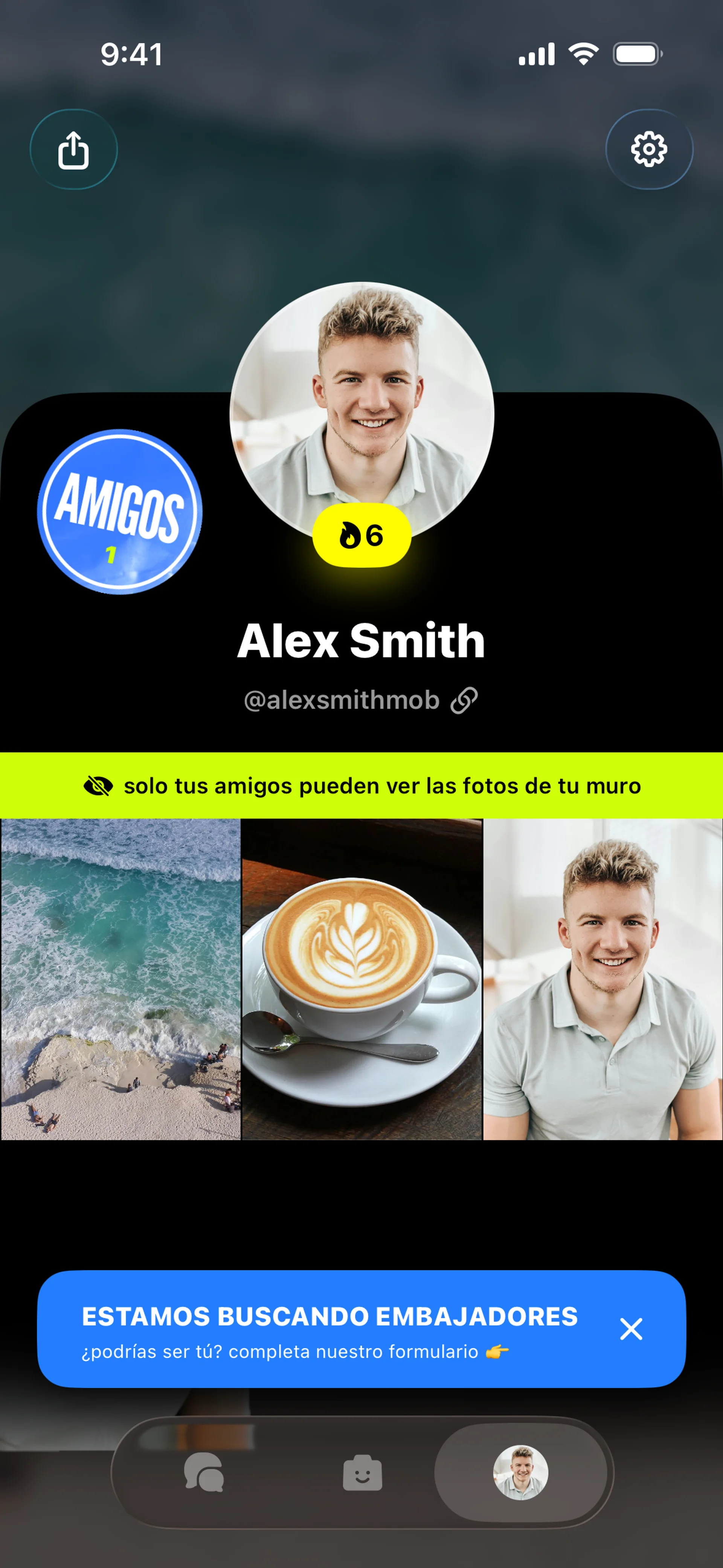 yope-ios — Fintech скриншот интерфейса