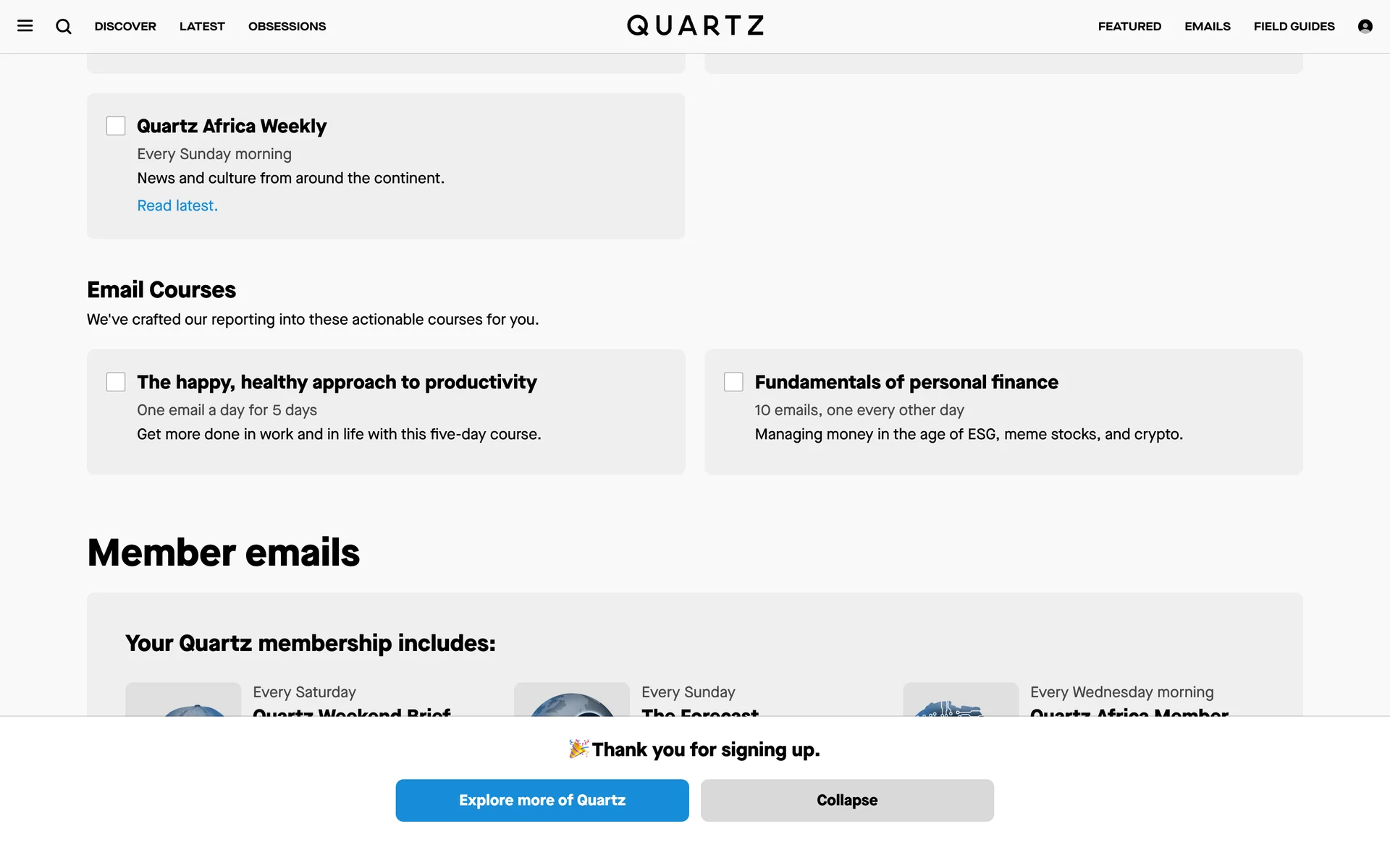 Quartz screenshot