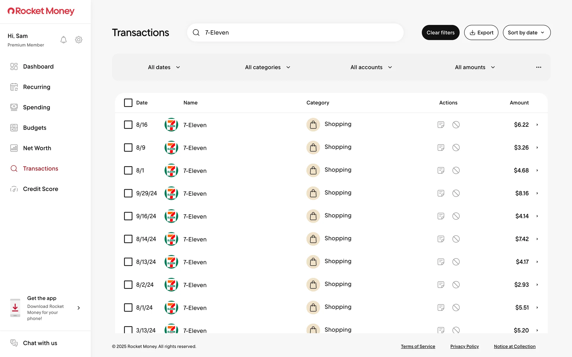 Rocket Money screenshot