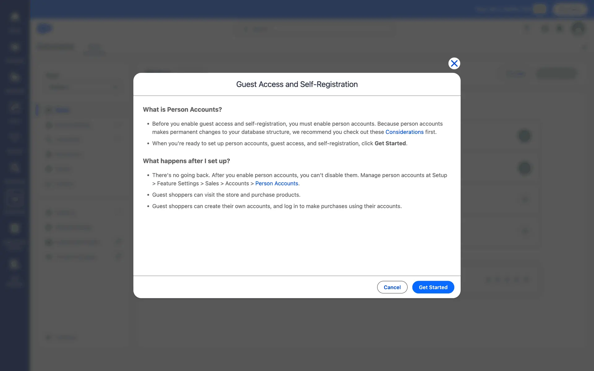 Salesforce screenshot