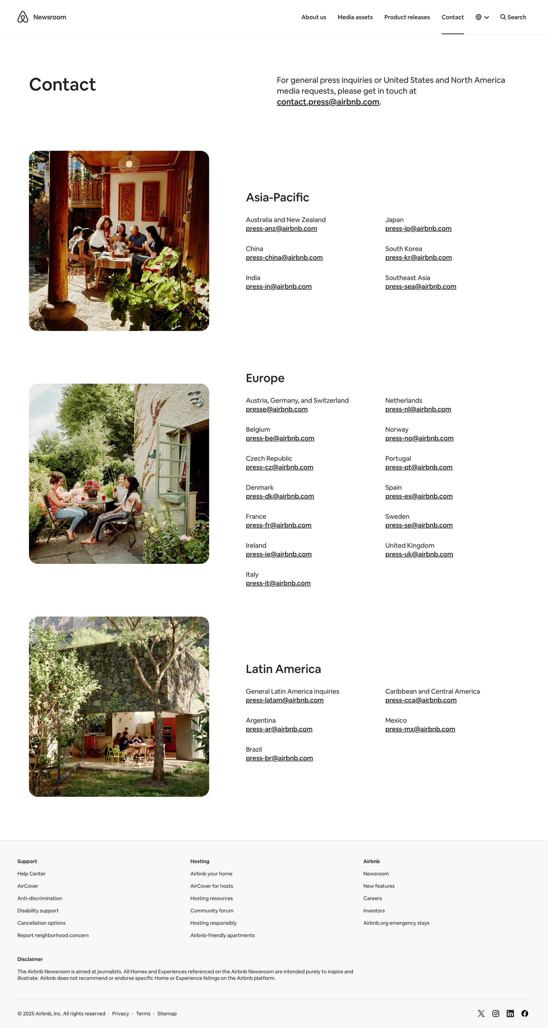 Airbnb — Travel скриншот интерфейса