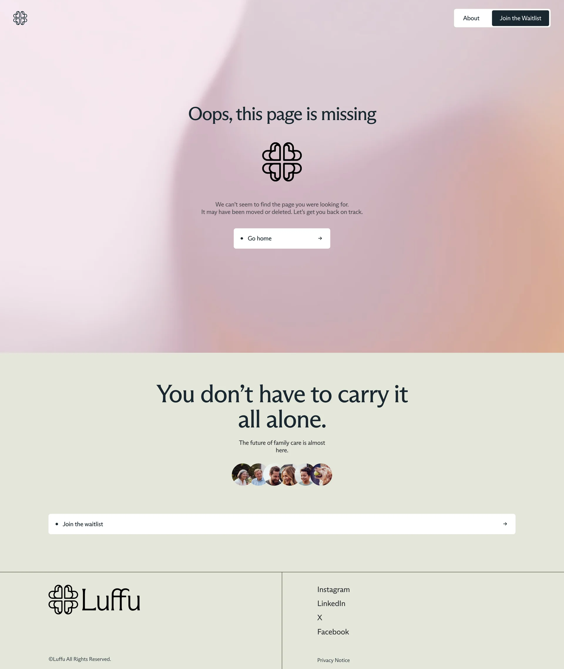 Luffu — Health скриншот интерфейса