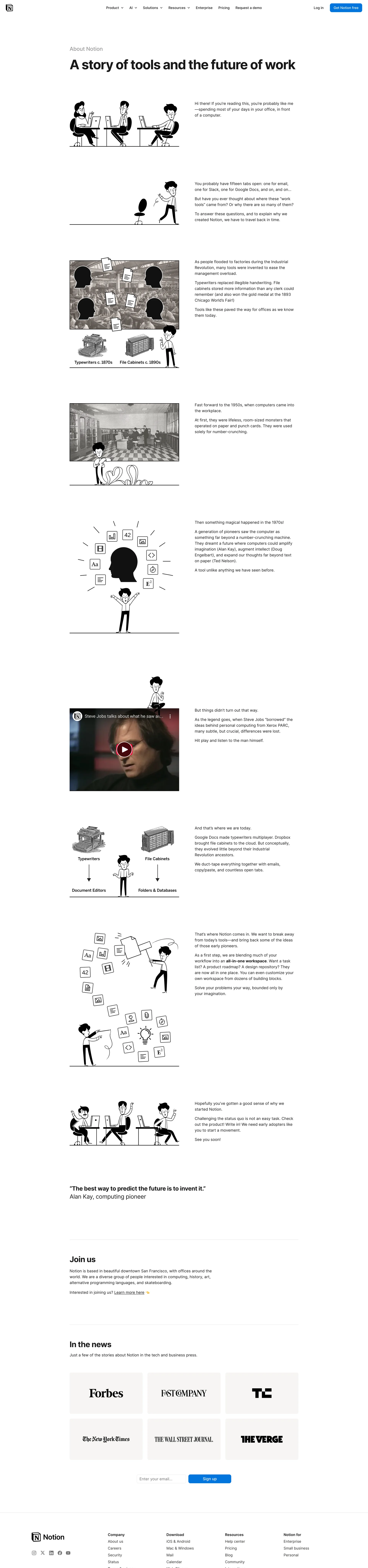 Notion — Productivity скриншот интерфейса