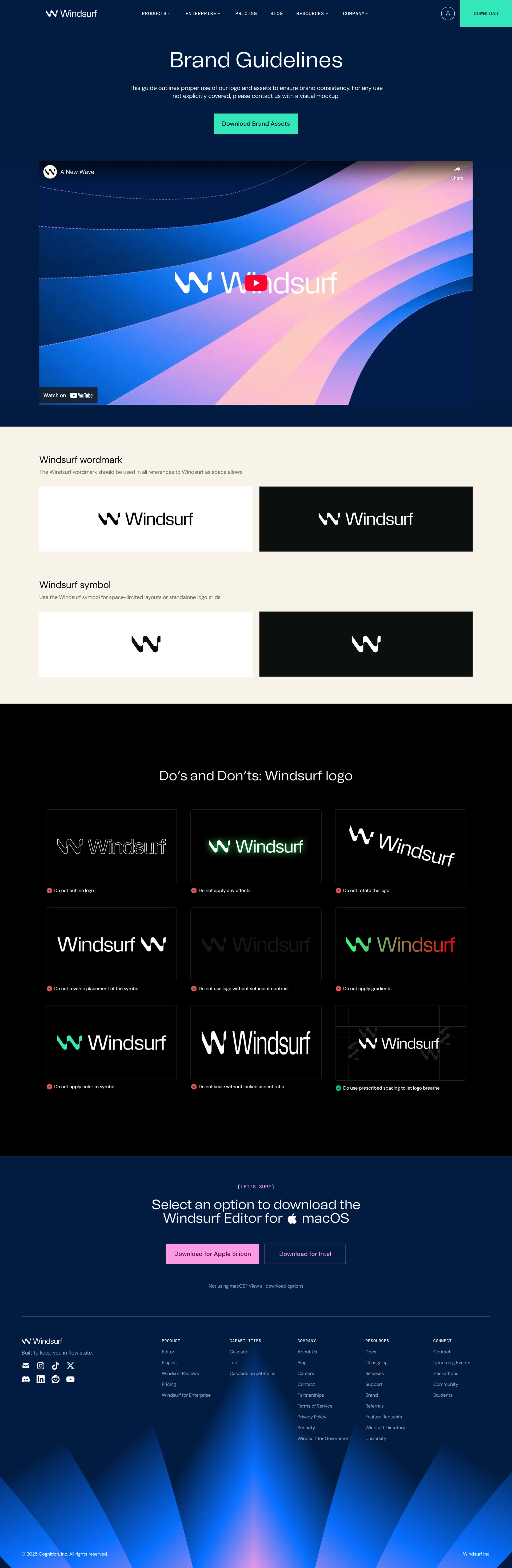 Windsurf — Developer Tools скриншот интерфейса