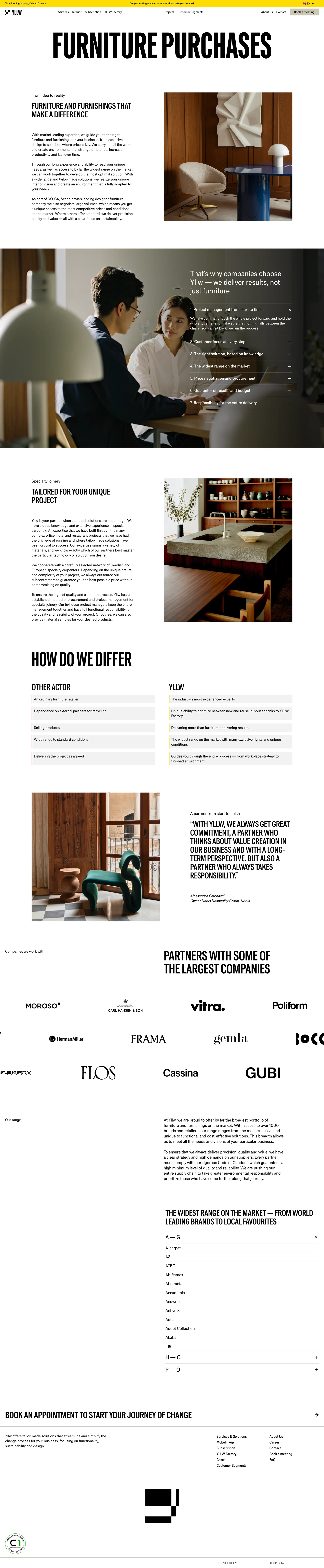 YLLW — HR скриншот интерфейса