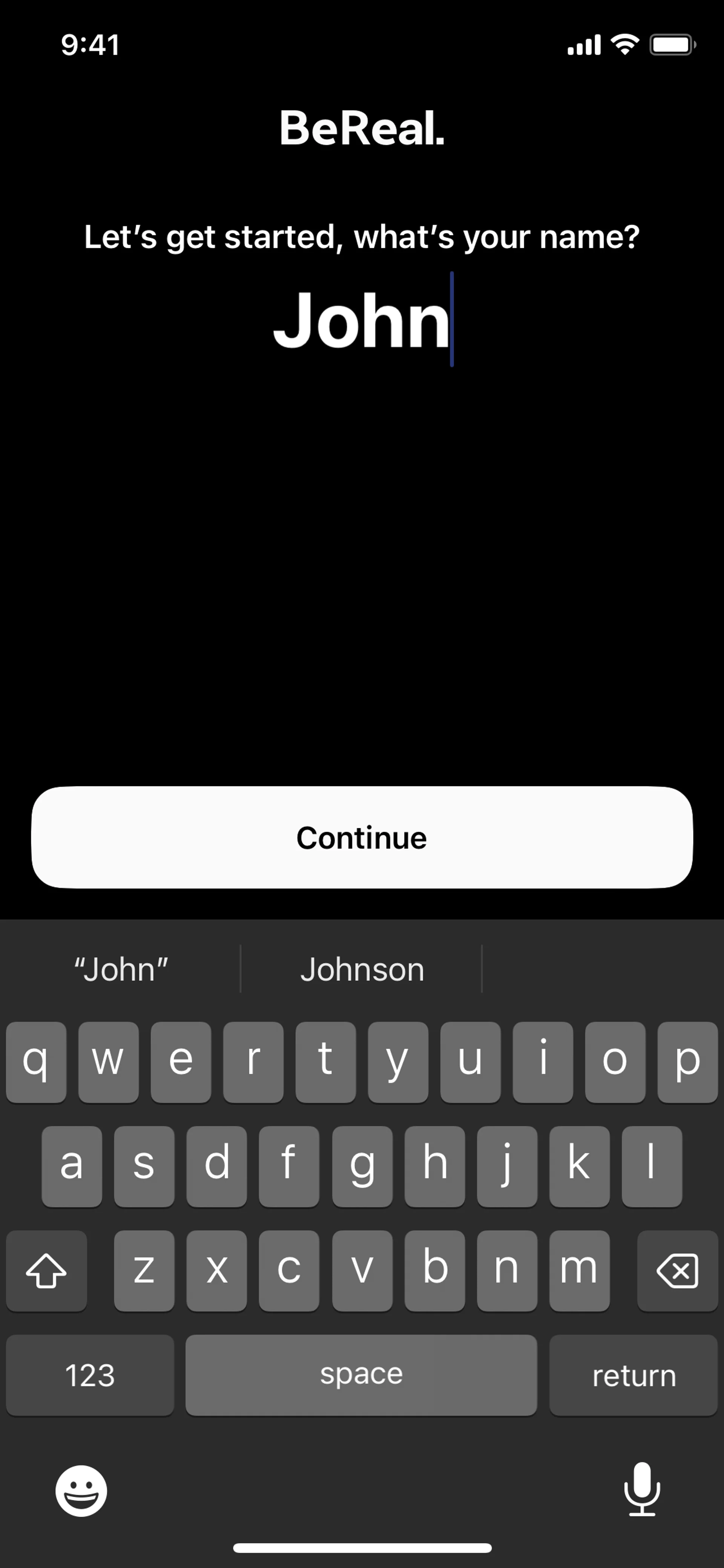Superlist screenshot