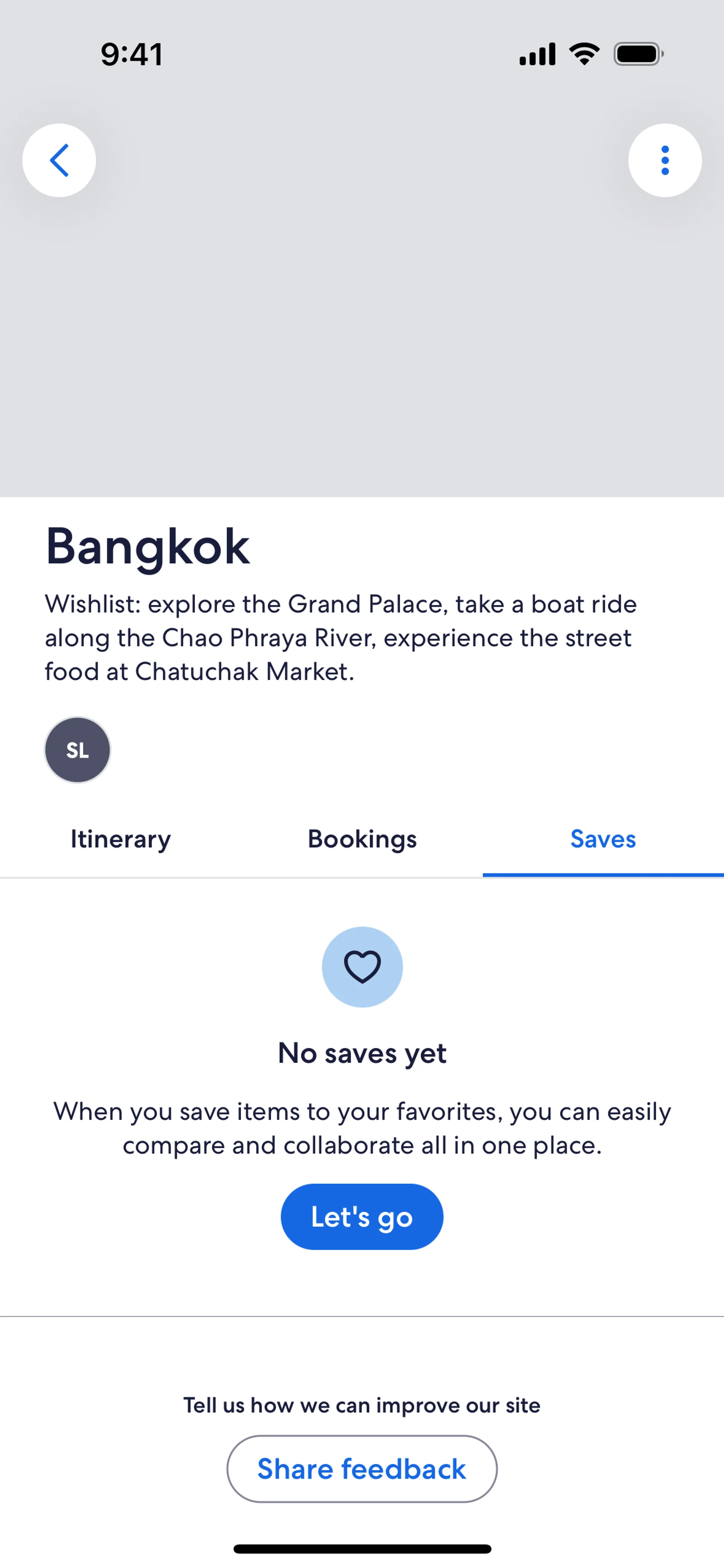 WeTransfer screenshot